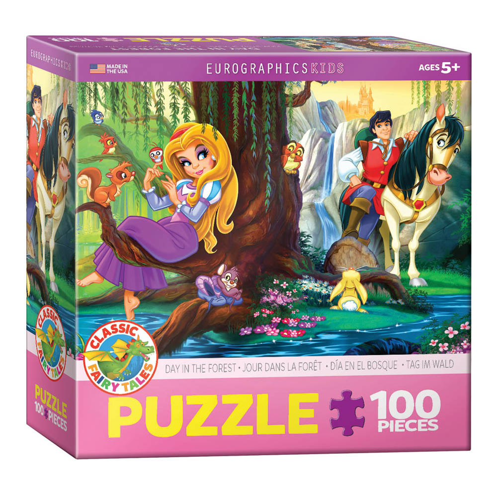 Day in the Forest 100-Piece Puzzle