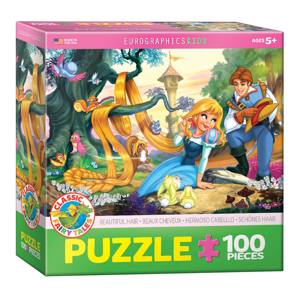 Beautiful Hair 100-Piece Puzzle