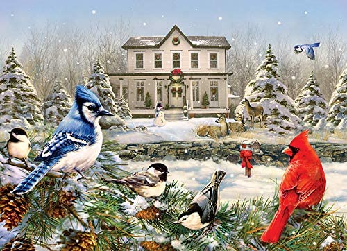 Country House Birds 1000-Piece Puzzle