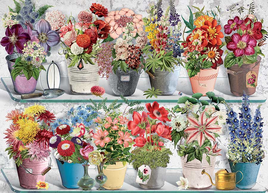 Beaucoup Bouquet 1000-Piece Puzzle
