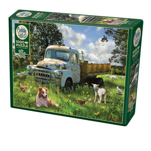 Sheep Field 1000-Piece Puzzle