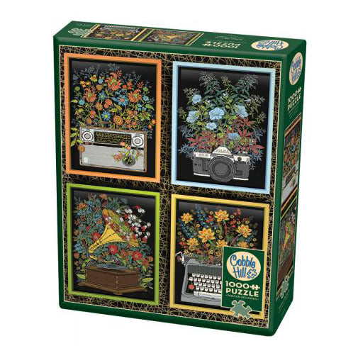 Floral Objects 1000-Piece Puzzle