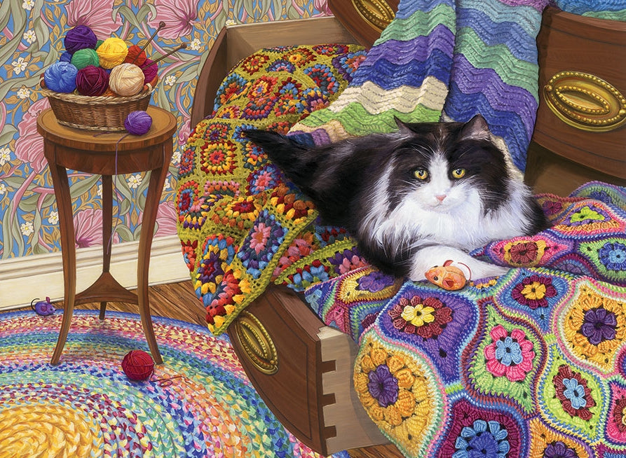 Comfy Cats 1000-Piece Puzzle