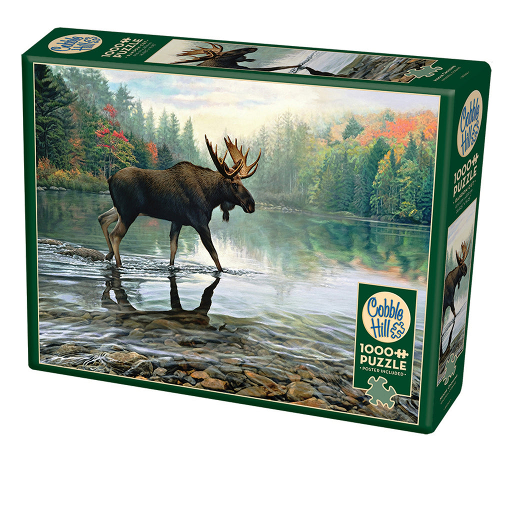 Moose Crossing 1000-Piece Puzzle
