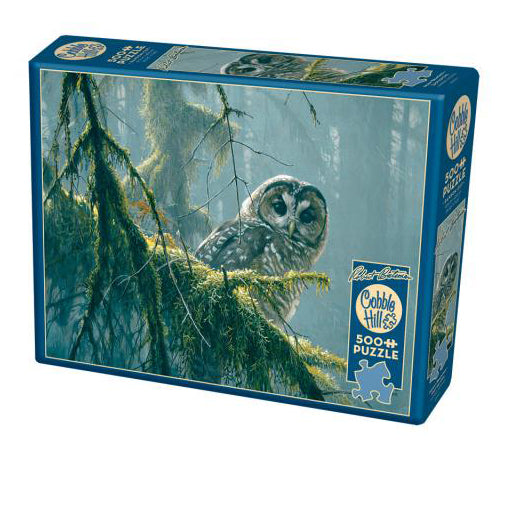 Mossy Branches - Spotted Owl 500-Piece Puzzle OLD BOX