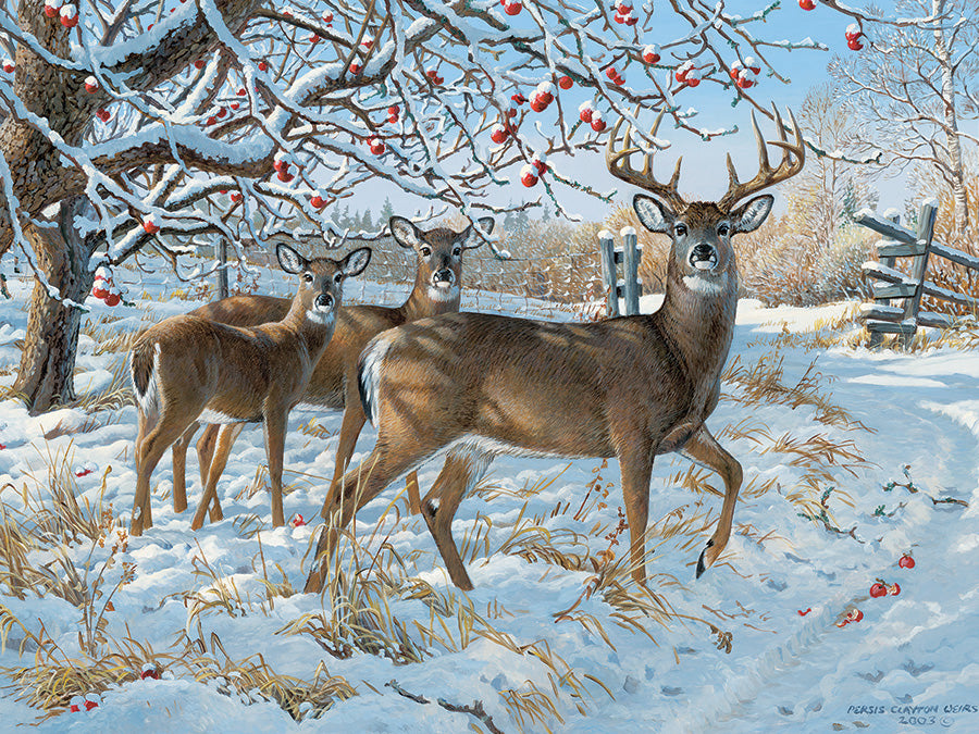 Winter Deer 500-Piece Puzzle