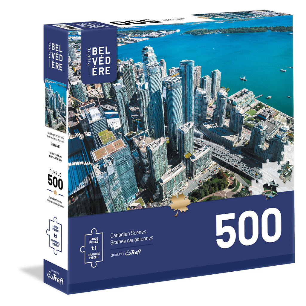 Buildings in Toronto 500-Piece Puzzle