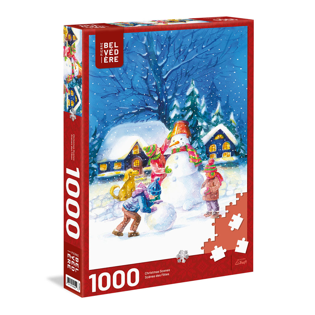 Friendly Snowman 1000-Piece Puzzle