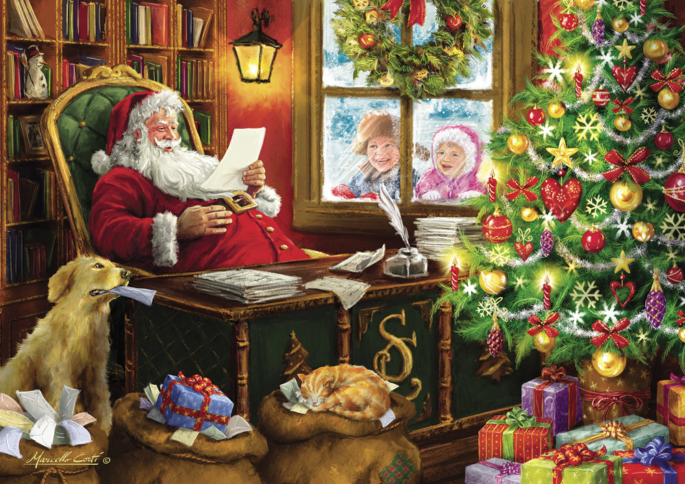 Santa and his Accomplices 1000-Piece Puzzle