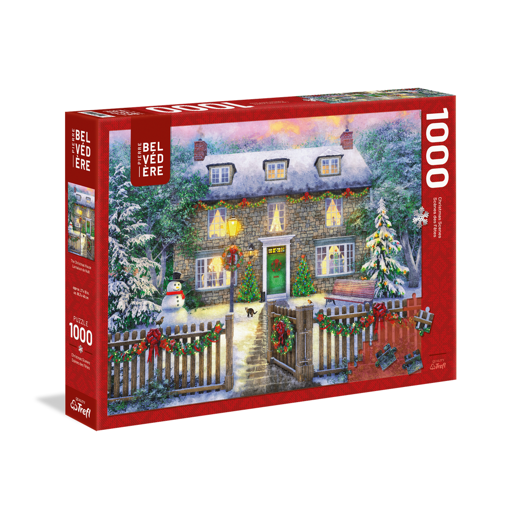 Christmas House 1000-Piece Puzzle