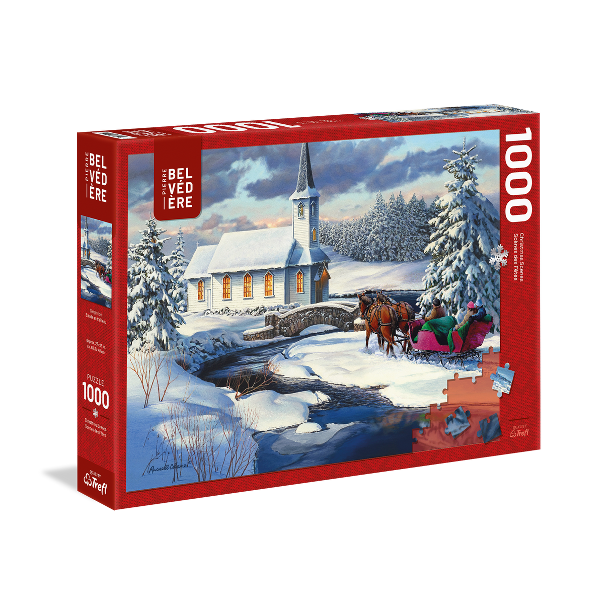 Sleigh Ride 1000-Piece Puzzle