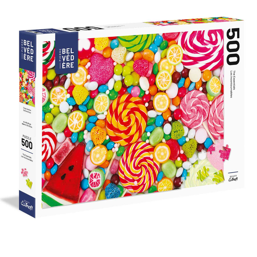 Crazy Candies 500-Piece Puzzle