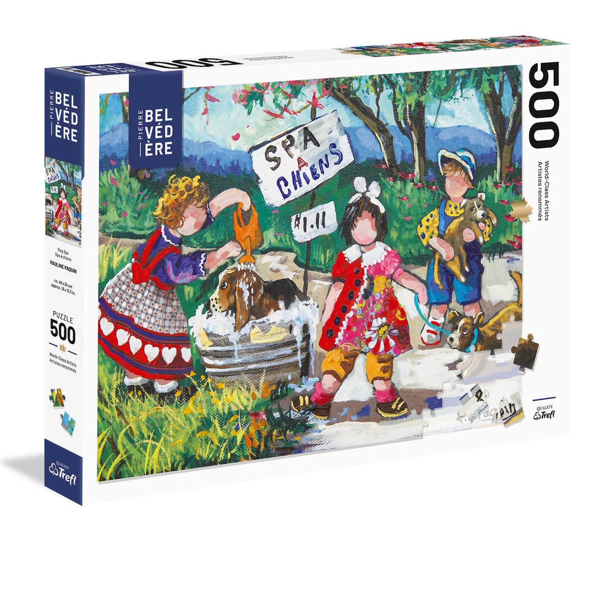 Dog Spa 500-Piece Puzzle