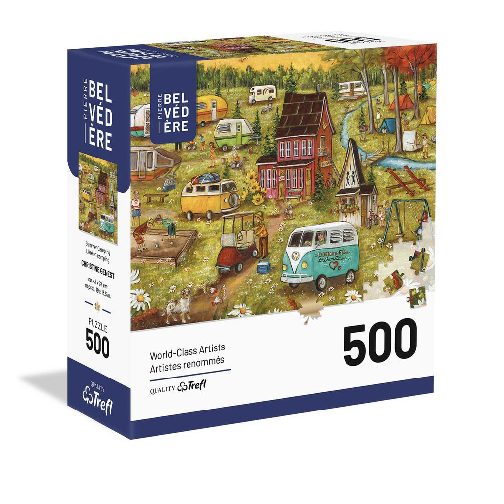 Summer Camping 500-Piece Puzzle