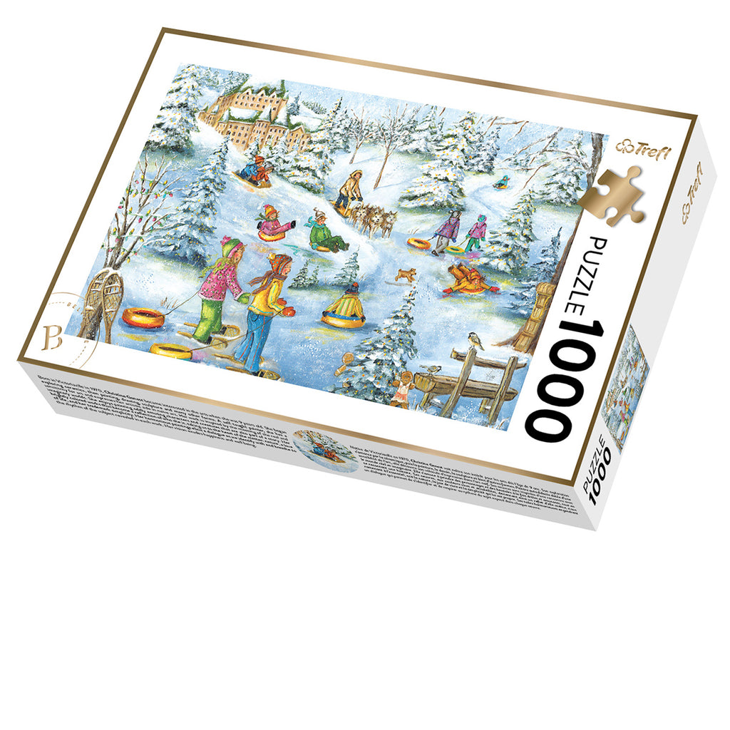 Castle in the Snow 1000-Piece Puzzle