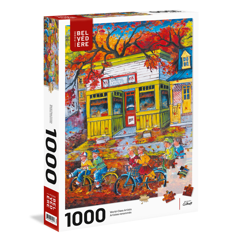 The Bicycle Ride 1000-Piece Puzzle