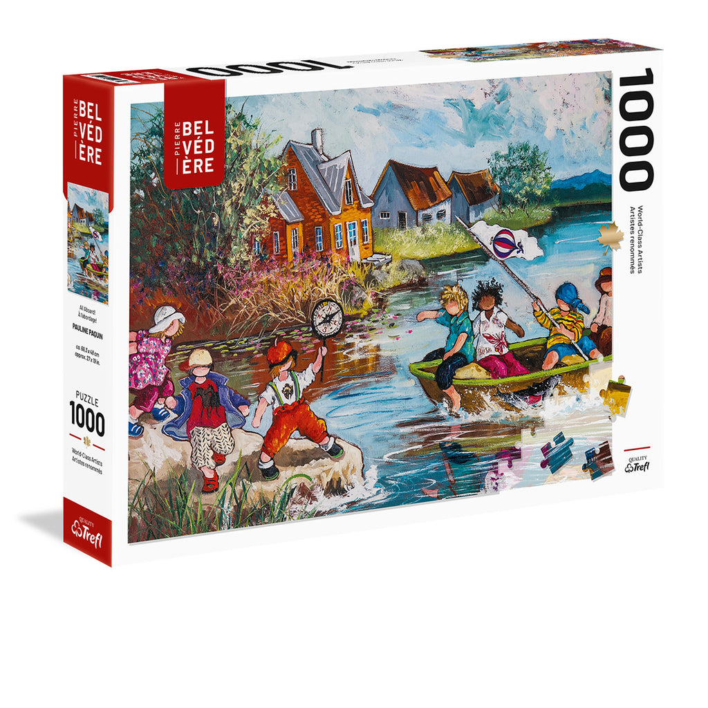 All Aboard! 1000-Piece Puzzle