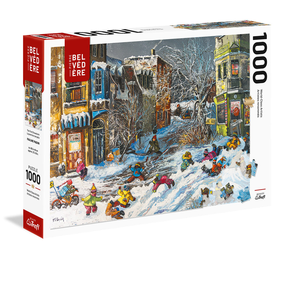 The First Snowstorm 1000-Piece Puzzle