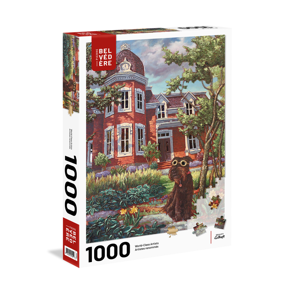 Elegant Residence, Elegant Dog 1000-Piece Puzzle