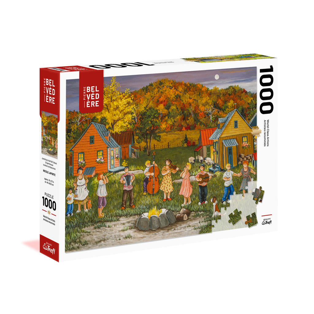 Jamming to the Fall Colors 1000-Piece Puzzle