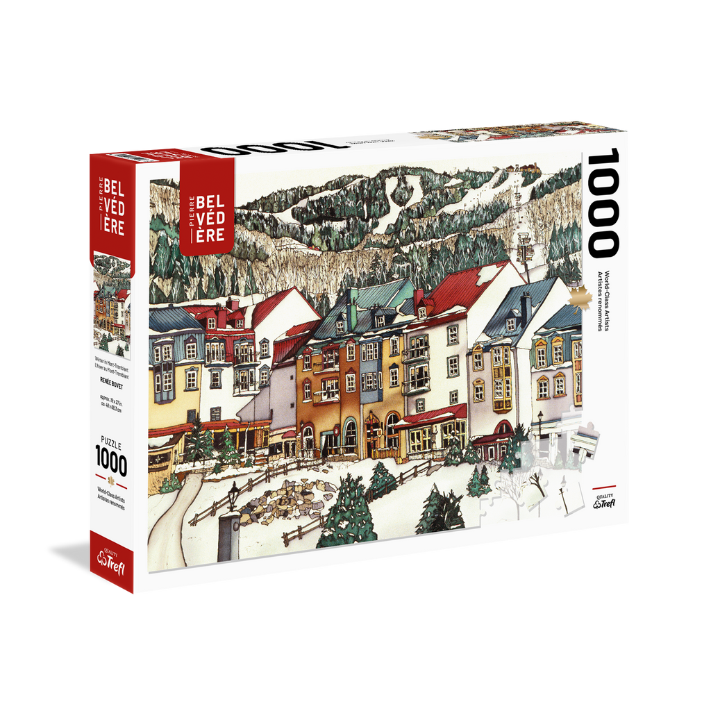 Winter in Mont-Tremblant 1000-Piece Puzzle