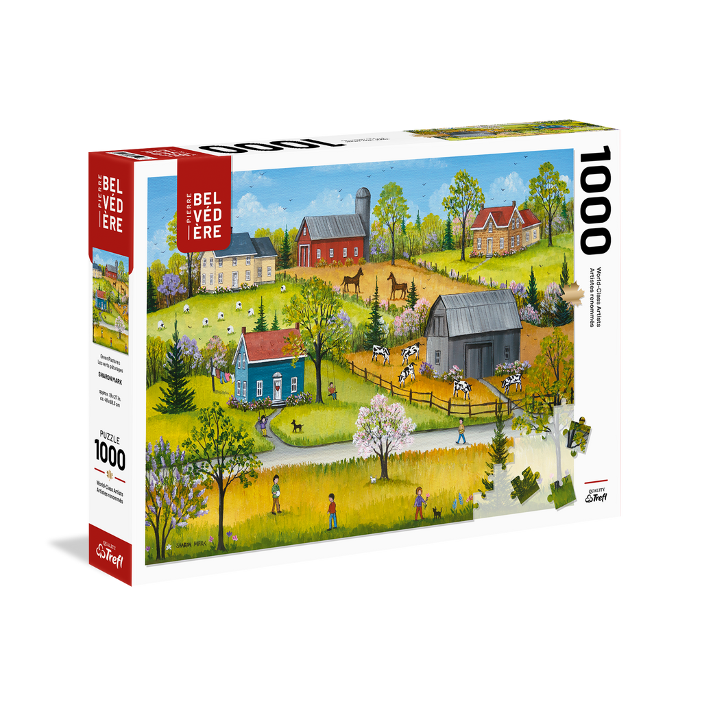 Green Pastures 1000-Piece Puzzle