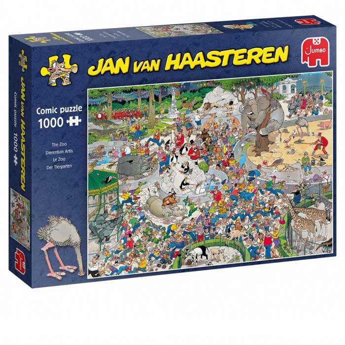 At the Zoo 1000-Piece Puzzle