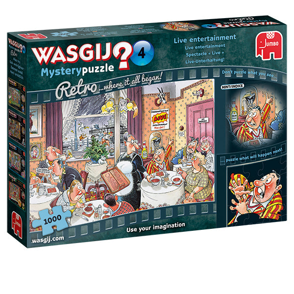Wasgij - Live Entertainment 1000-Piece Puzzle