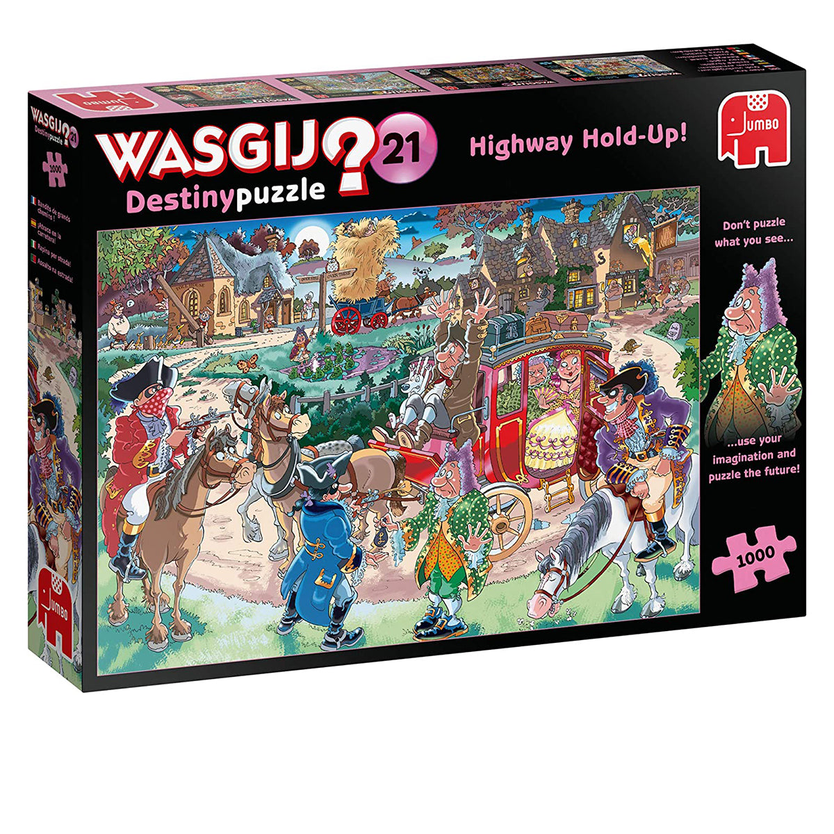 Wasgij - Highway Hold-Up! 1000-Piece Puzzle