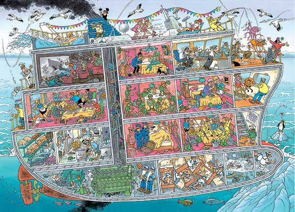 Cruise Ship 1000-Piece Puzzle