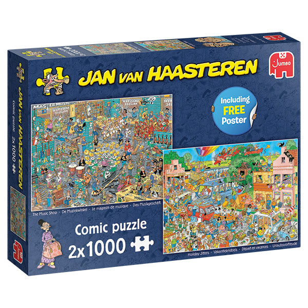 Puzzle Jumbo Musée Jan van Haasteren - 3000 pièces