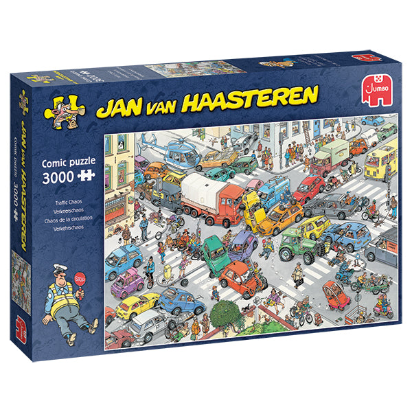 Traffic Chaos 3000-Piece Puzzle