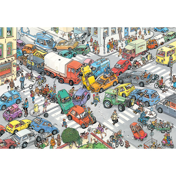 Traffic Chaos 3000-Piece Puzzle