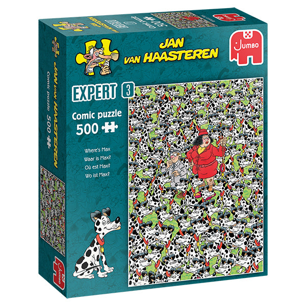Where's Max? - Expert 500-Piece Puzzle