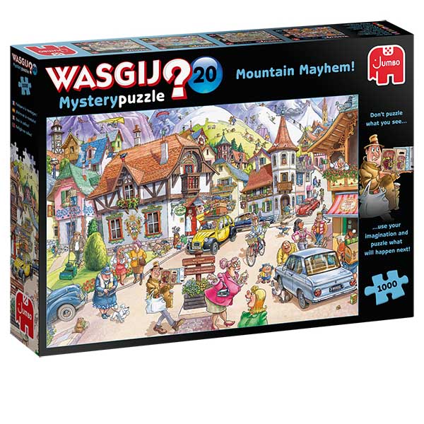 Wasgij - Mountain Mayhem! 1000-Piece Puzzle