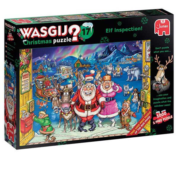 Wasgij - Elf Inspection! 1000-Piece Puzzle