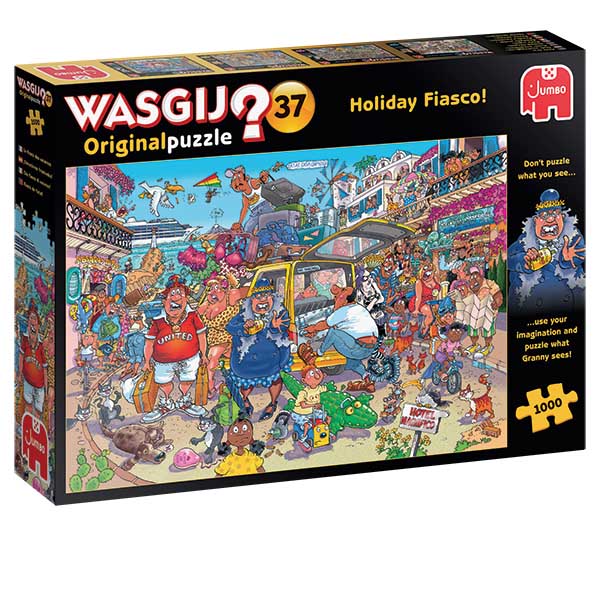 Wasgij - Holiday Fiasco! 1000-Piece Puzzle