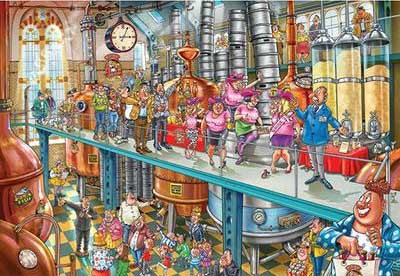 Wasgij - Trouble Brewing! 1000-Piece Puzzle