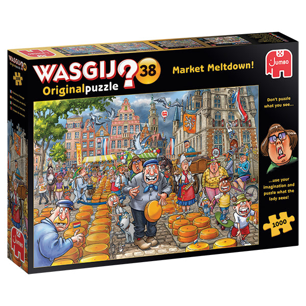 Wasgij - Market Meltdown! 1000-Piece Puzzle