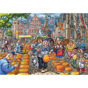 Wasgij - Market Meltdown! 1000-Piece Puzzle