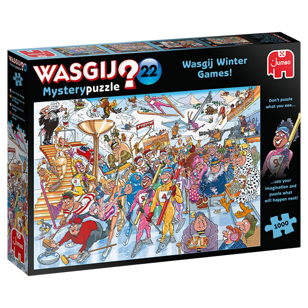 Wasgij - Winter Games! 1000-Piece Puzzle