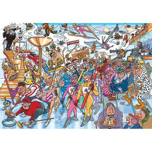 Wasgij - Winter Games! 1000-Piece Puzzle