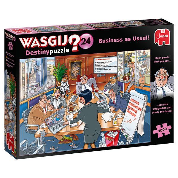 Wasgij - Business as Usual! 1000-Piece Puzzle