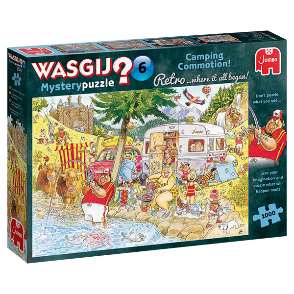 Wasgij - Camping Commotion! 1000-Piece Puzzle