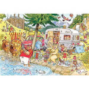 Wasgij - Camping Commotion! 1000-Piece Puzzle