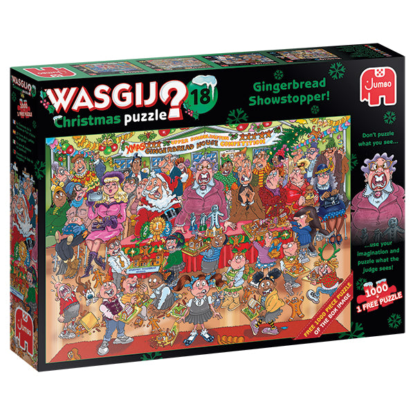 Wasgij - Gingerbread Showstopper! 1000-Piece Puzzle
