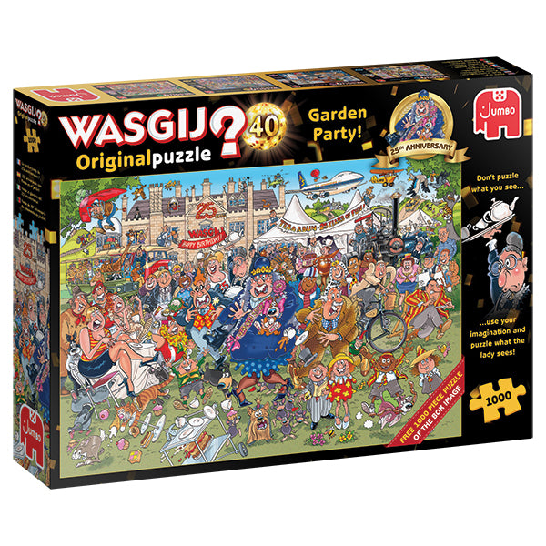 Wasgij - 25th Anniversary Garden Party! 1000-Piece Puzzle