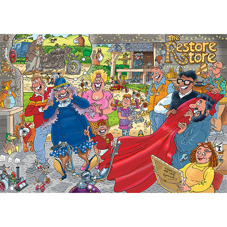 Wasgij - The Restore Store 1000-Piece Puzzle