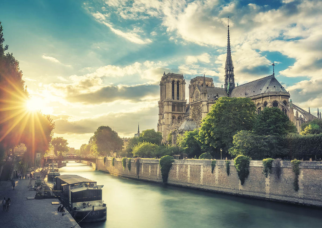 Notre-Dame on the Seine 1000-Piece Puzzle