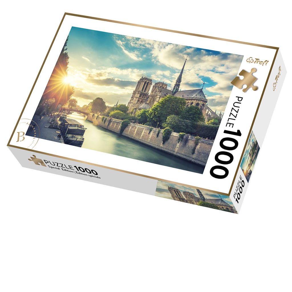 Notre-Dame on the Seine 1000-Piece Puzzle